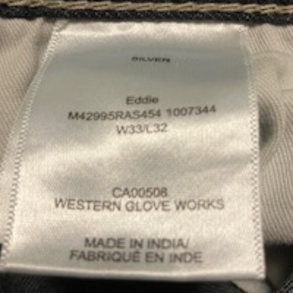 Silver Jeans Size 33/32 - Picture 6 of 11